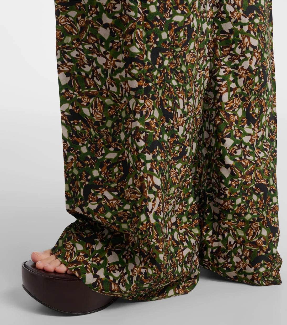Dries Van Noten - Printed wide-leg pants