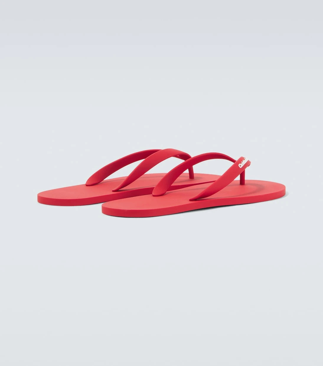 Christian Louboutin - Logo thong sandals