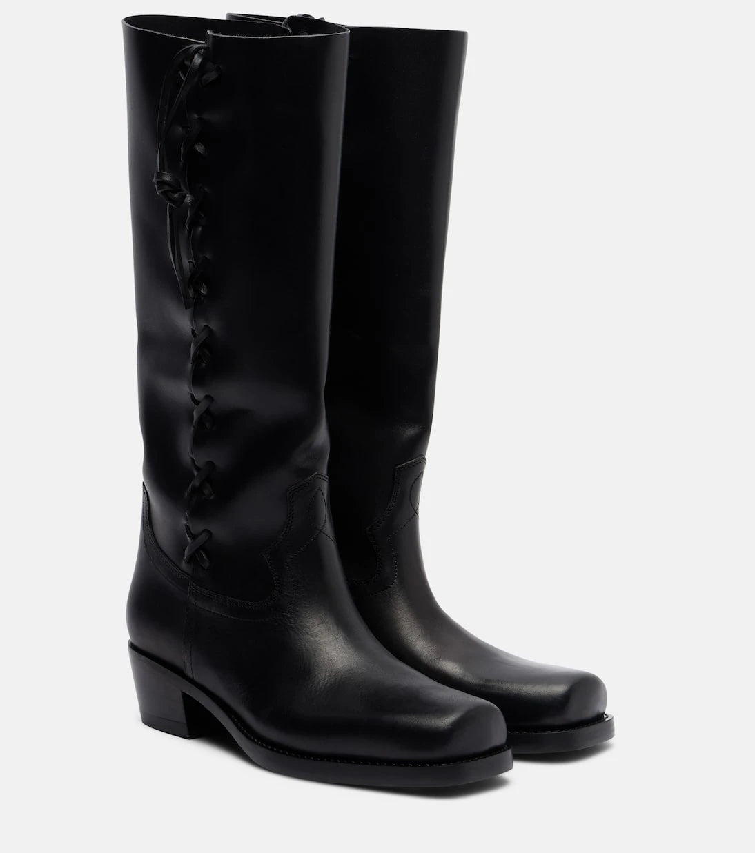 Paris Texas - Roxanne 45 leather knee-high boots