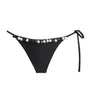 SIR. Black Beaded Baci Bikini Bottoms