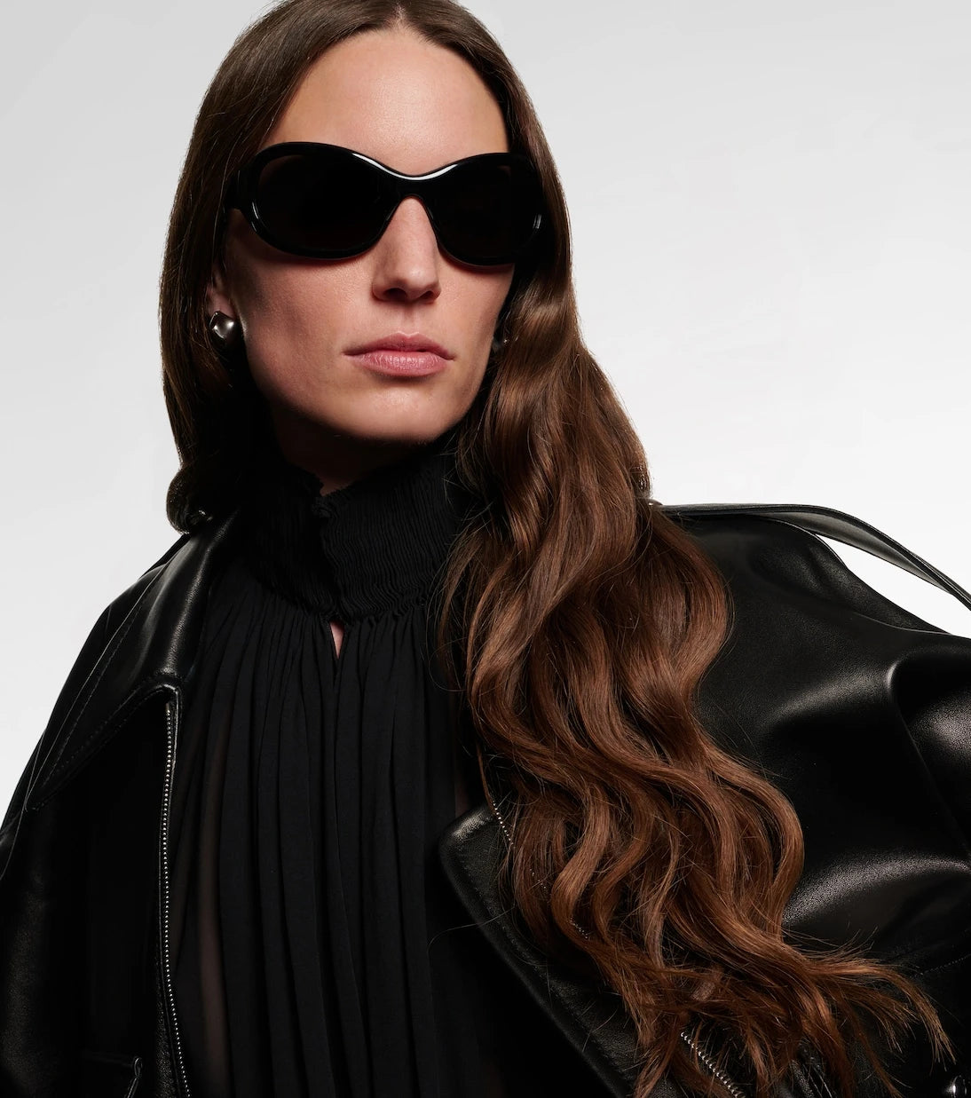 Khaite - x Oliver Peoples 1967C oversized sunglasses