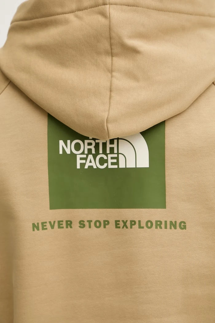 The North Face kapüşonlu erkek pamuklu Raglan sweatshirt