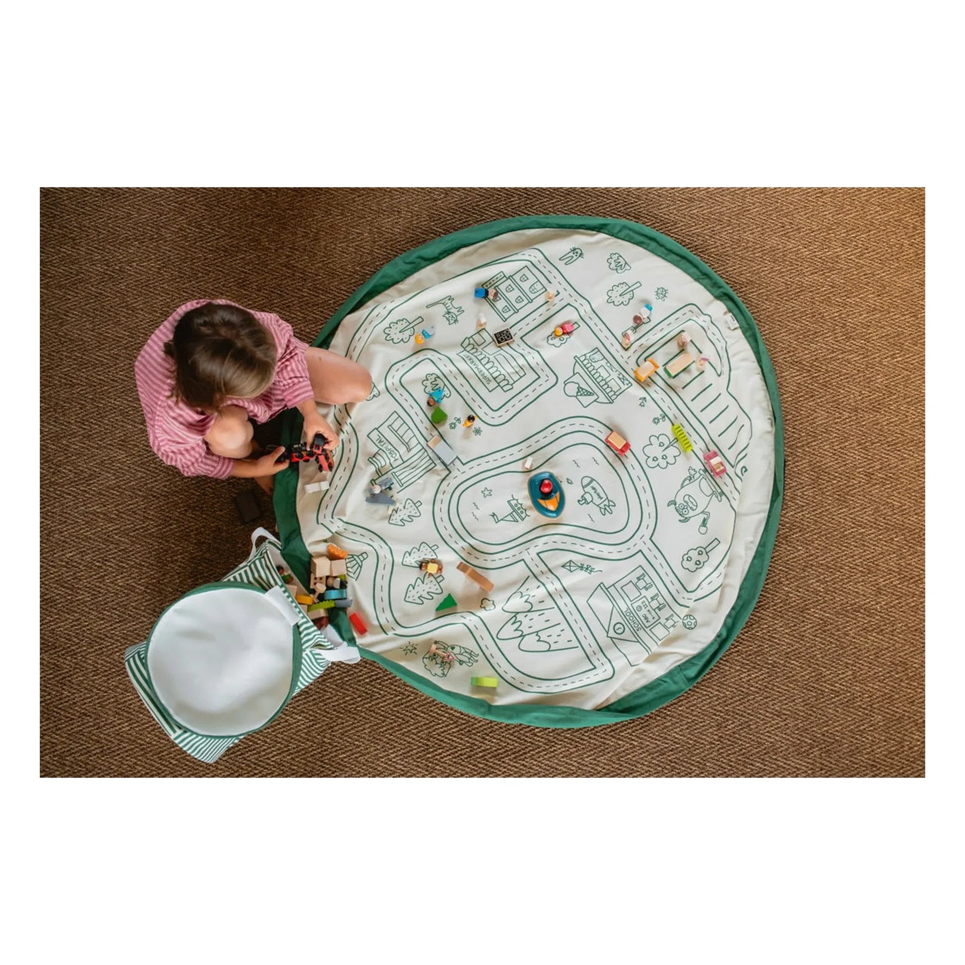 Play and Go - Rangement/Tapis de jeu Soo - Circuit