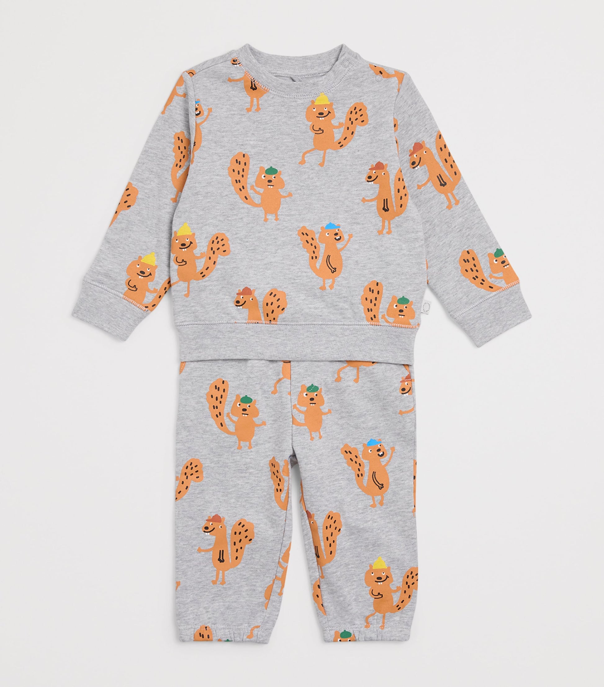 Stella McCartney Kids Organic Cotton Squirrel Sweatshirt (3 Months-3 Years)