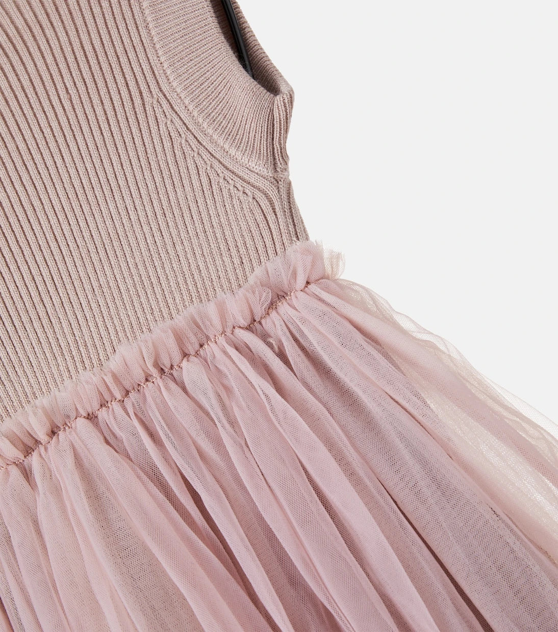 Donsje - Xewa paneled tulle dress