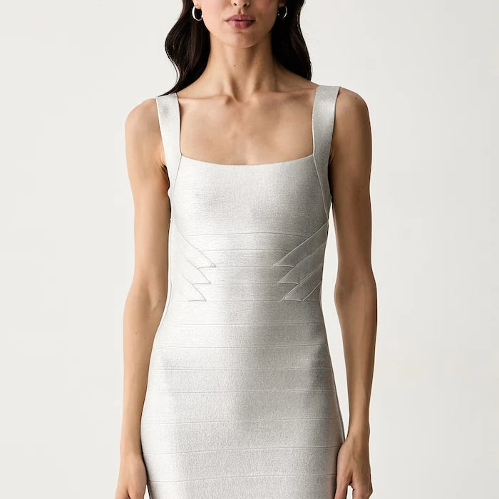Marciano by Guess рокля по тялото с вискоза VALENTINA