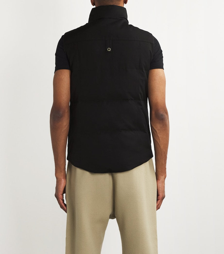 Moose Knuckles Black Down Westmount Gilet