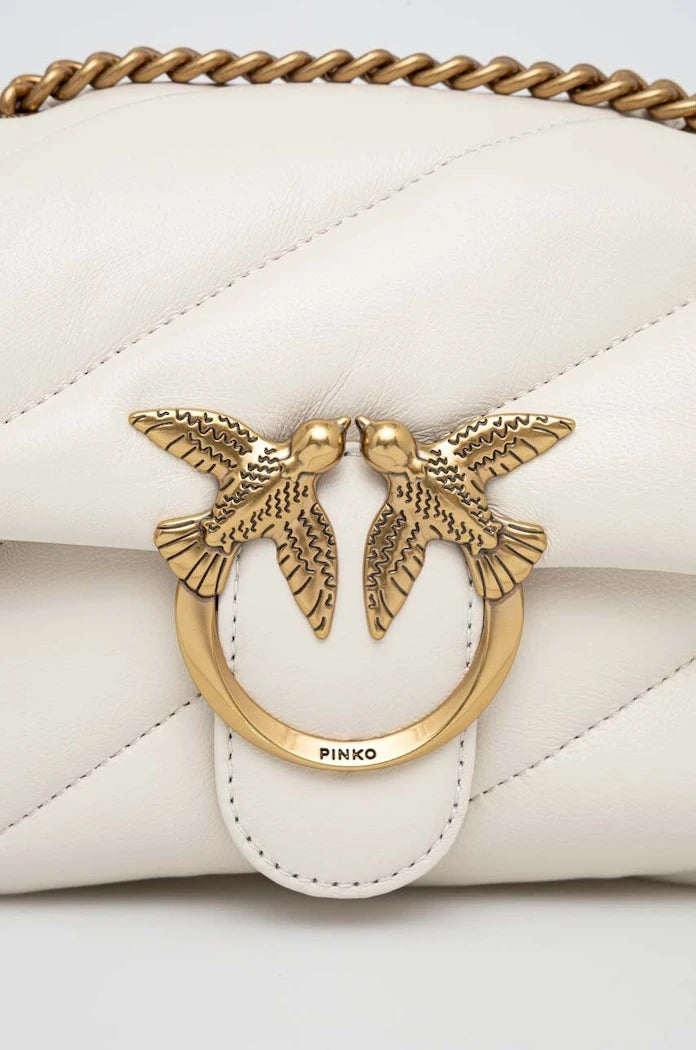 Pinko kadın deri crossbody çanta
