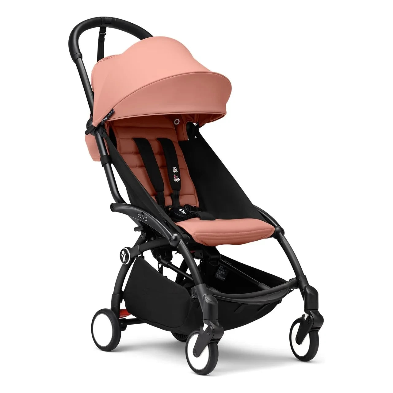 Stokke® - YOYO³ 6+ Pushchair Black frame | Ginger