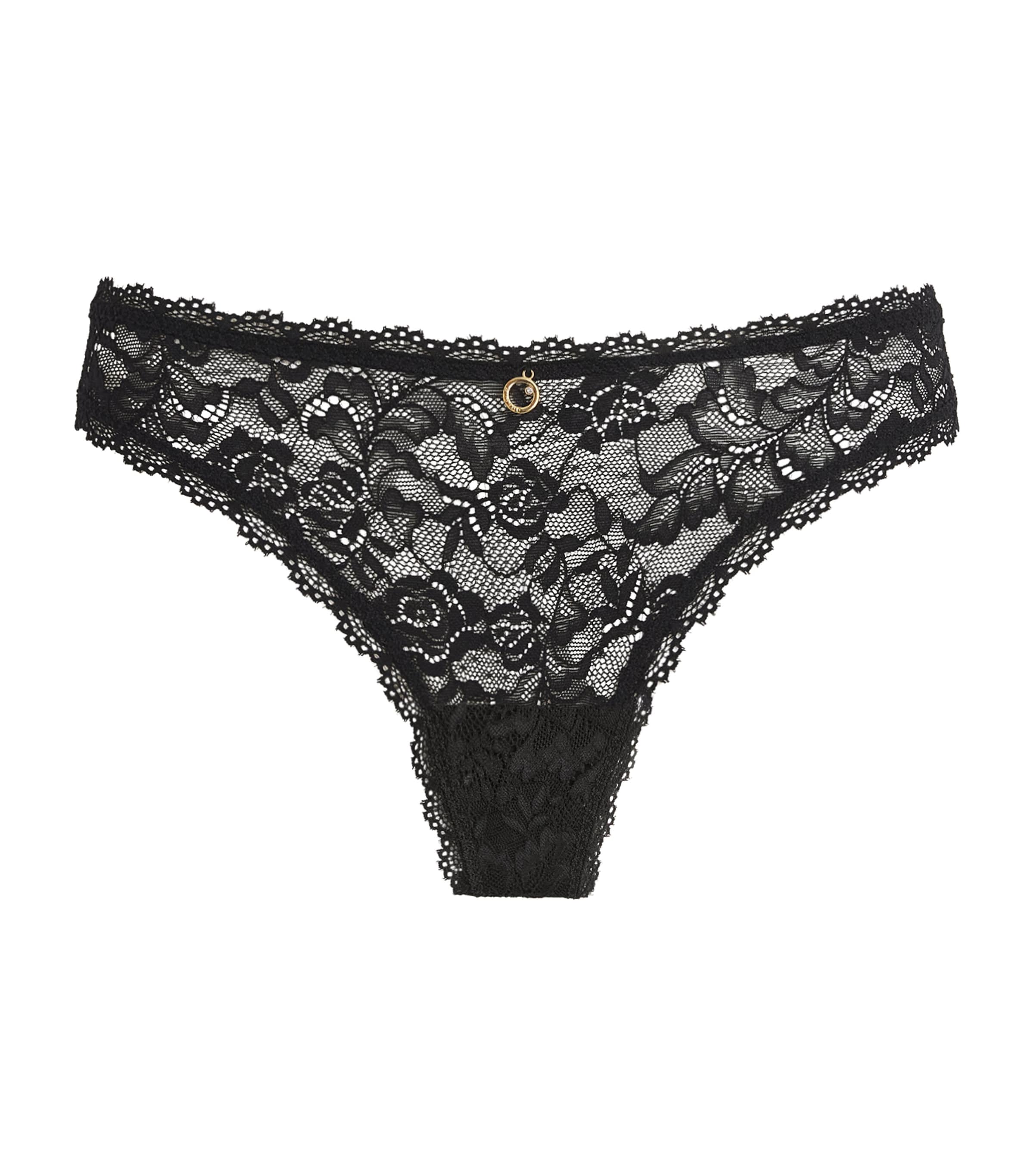 Black Lace Rosessence Tanga