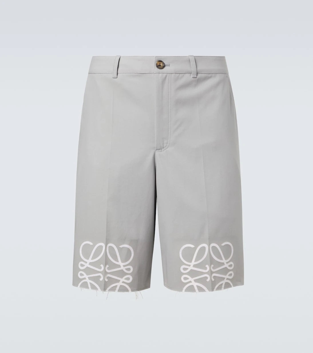 Loewe - Anagram cotton twill shorts