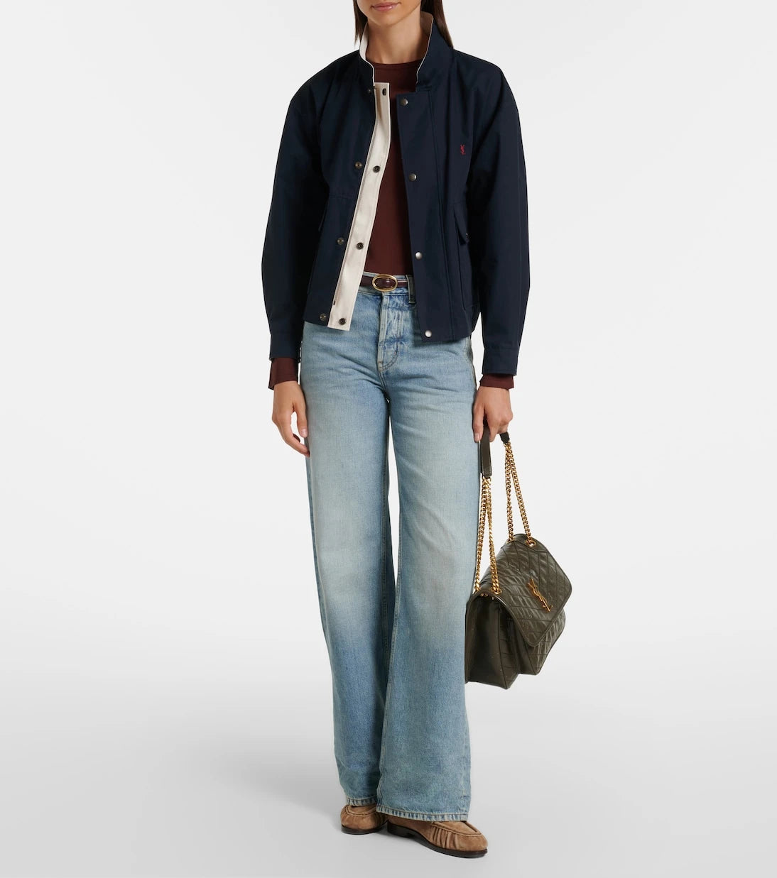 Saint Laurent - Neo '90s wide-leg jeans