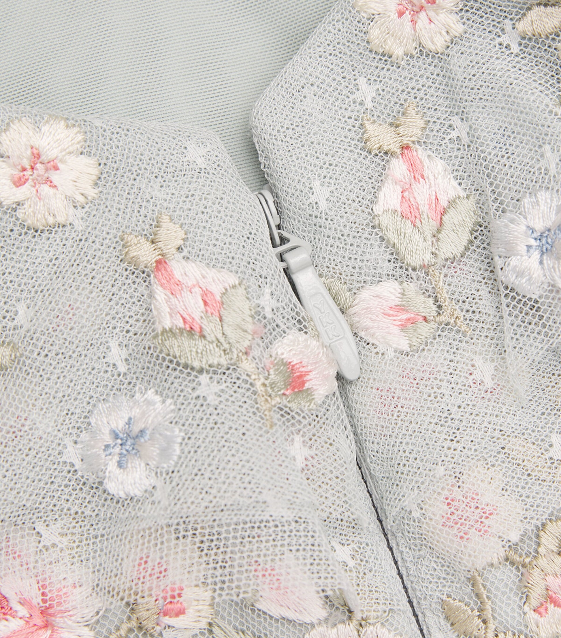 Needle & Thread Blue Floral Antoinettes Mini Dress