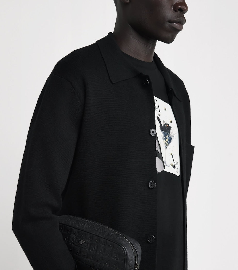 Cotton Card Print T-Shirt