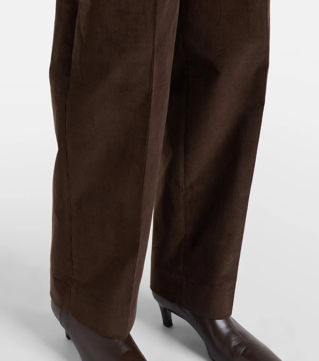 Toteme - Cotton corduroy wide-leg pants