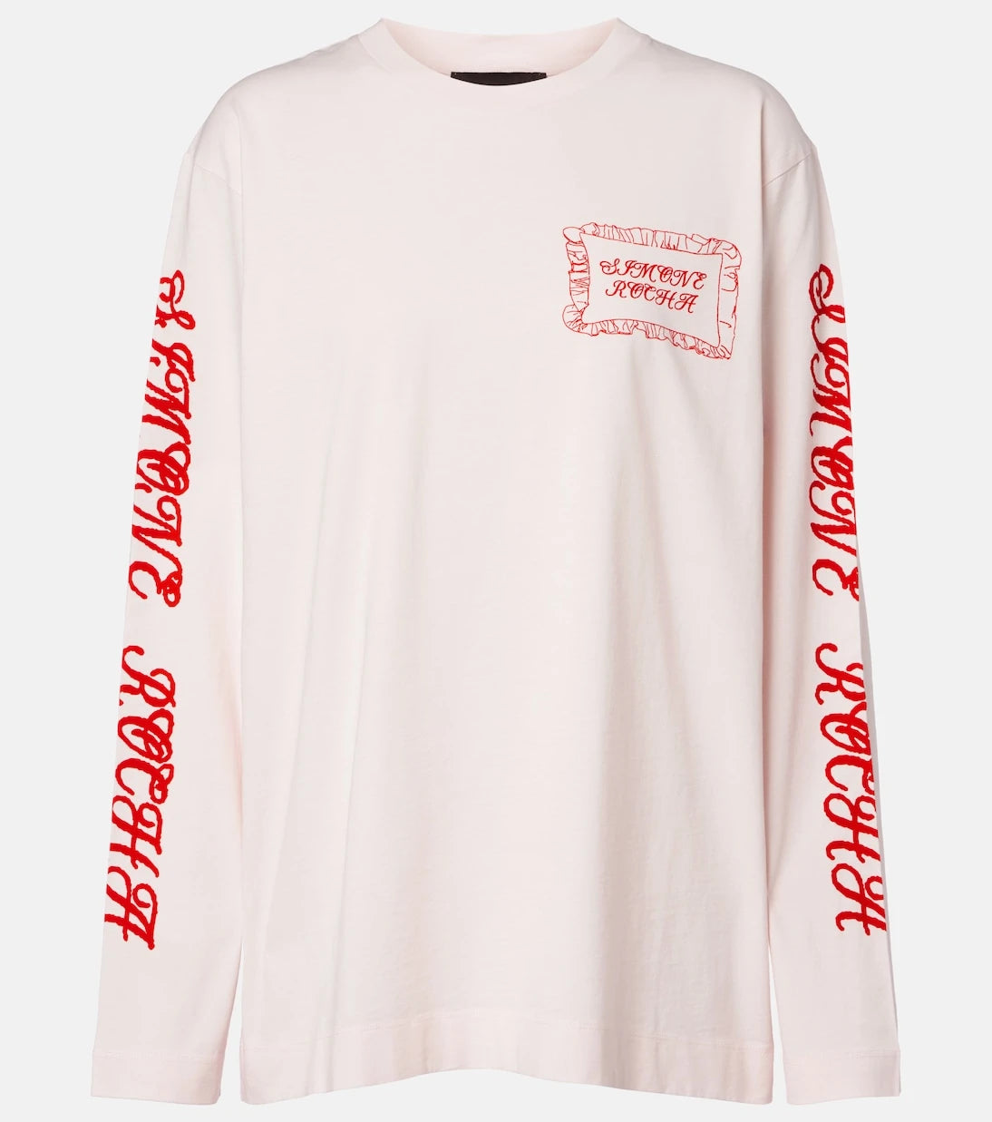 Simone Rocha - Pillowcase printed cotton jersey T-shirt
