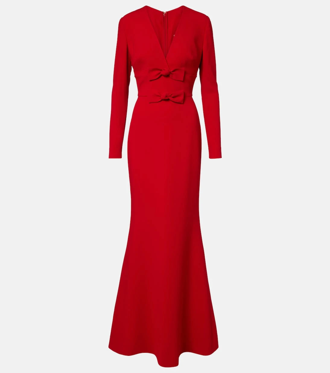 Elie Saab - Bow-detail cady gown