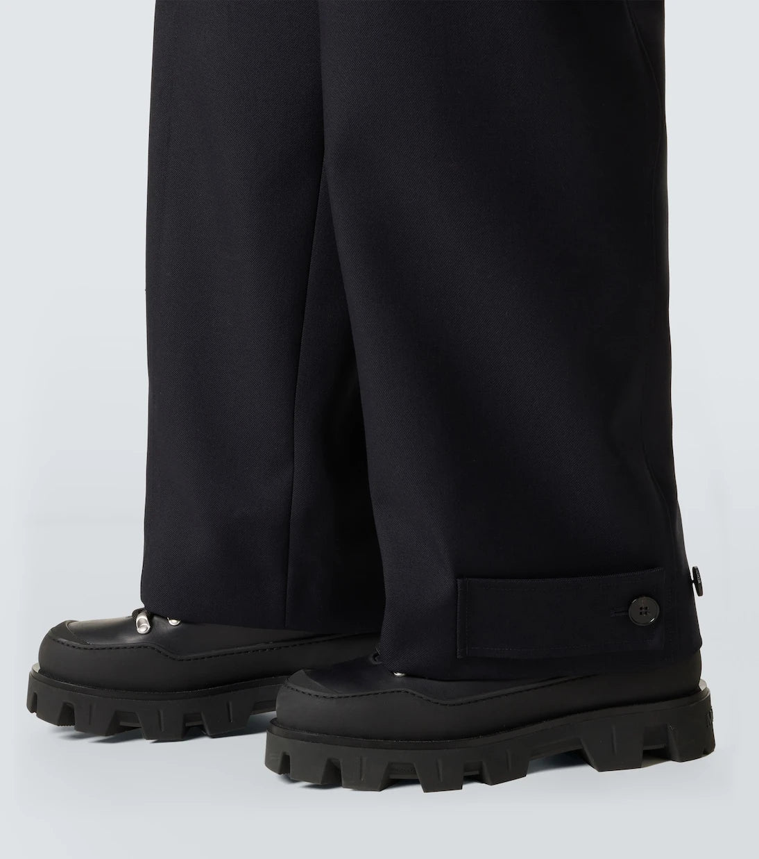 Moncler Genius - + Jil Sander wool wide-leg pants