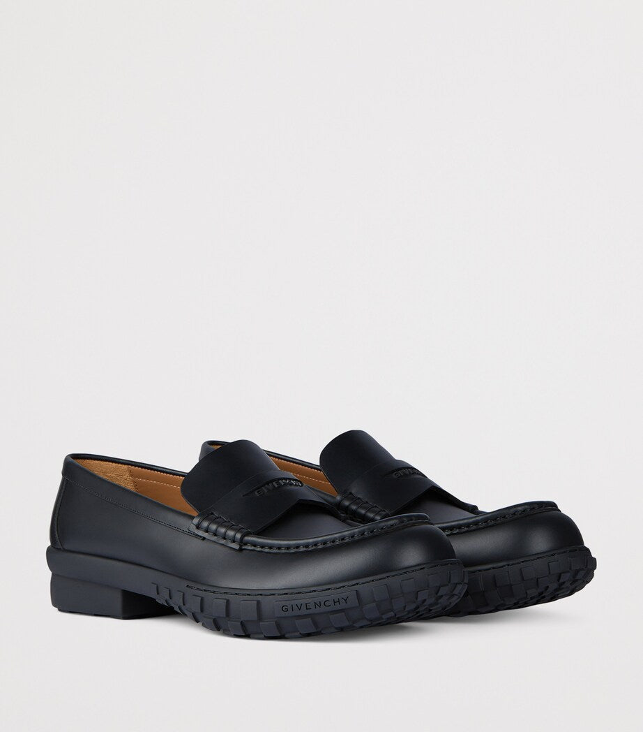 Givenchy Leather Echo Loafers