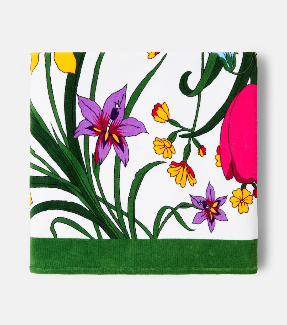 Gucci - Gucci Flora cotton terry beach towel
