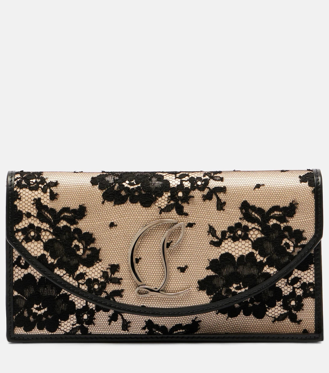 Christian Louboutin - Loubi54 Small lace clutch