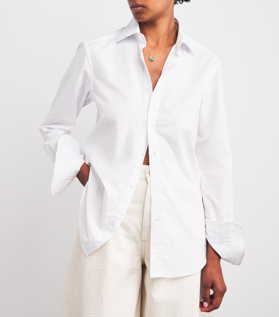 Yellow Gold, Diamond and Malachite Bloop Moon N*93 Necklace