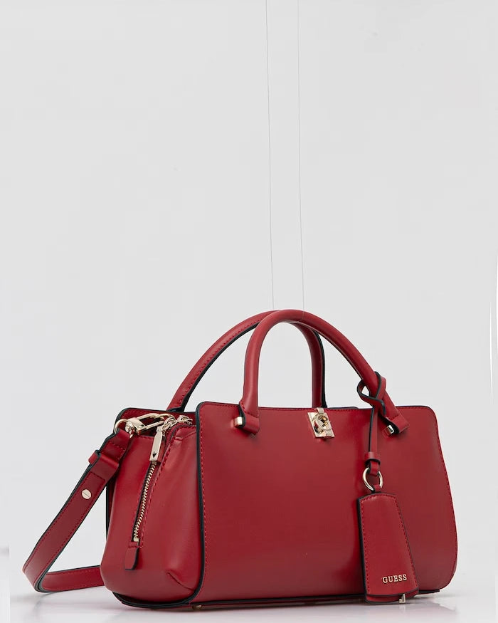 Guess чанта crossbody дамска от имитация на кожа AUDREY
