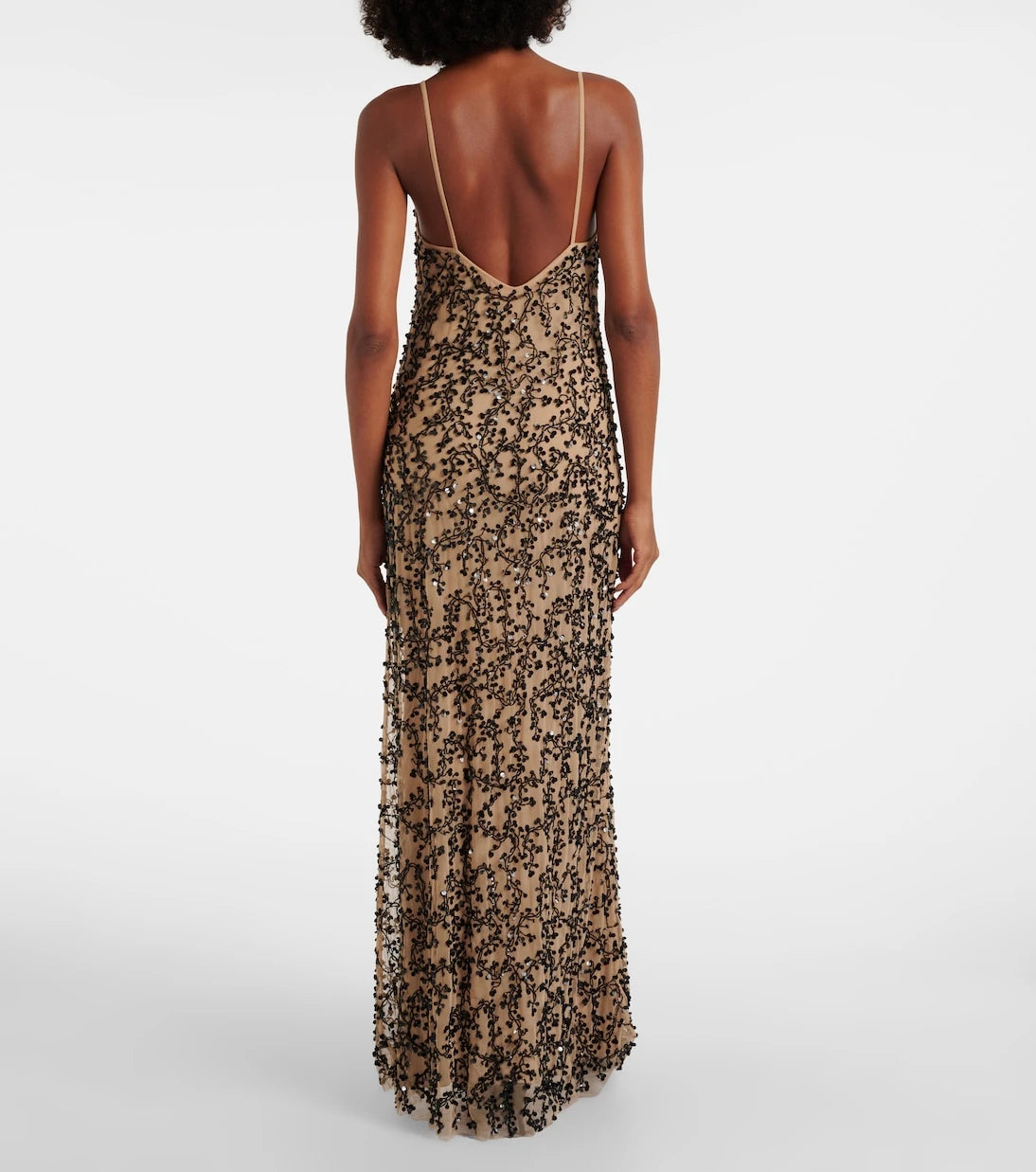 Johanna Ortiz - Reinvention embellished mesh gown