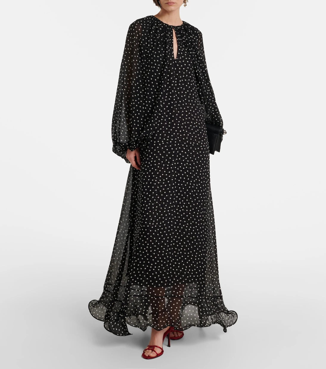Dorothee Schumacher - Dancing Dots polka-dot maxi dress
