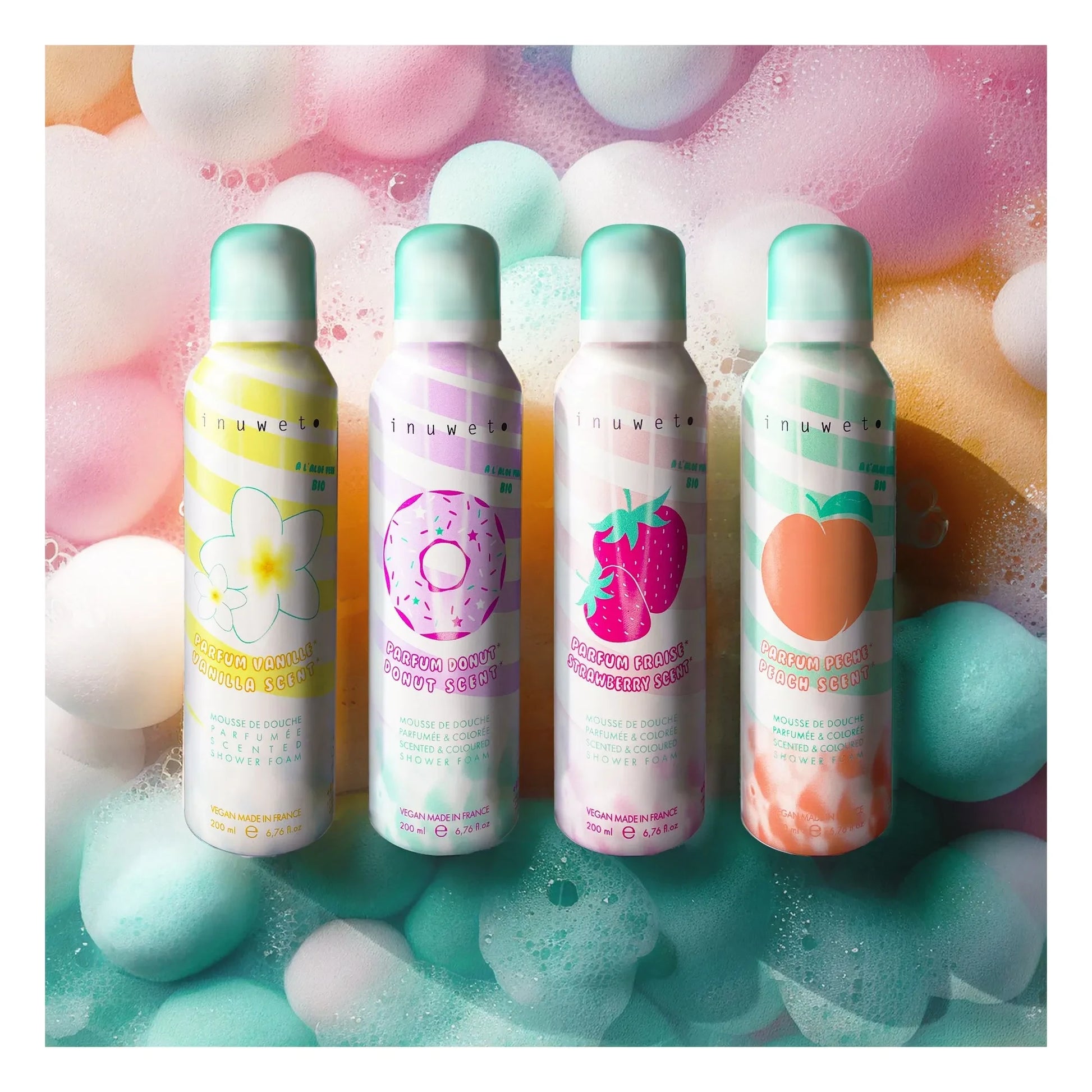 Inuwet - Donuts shower foam - 200ml