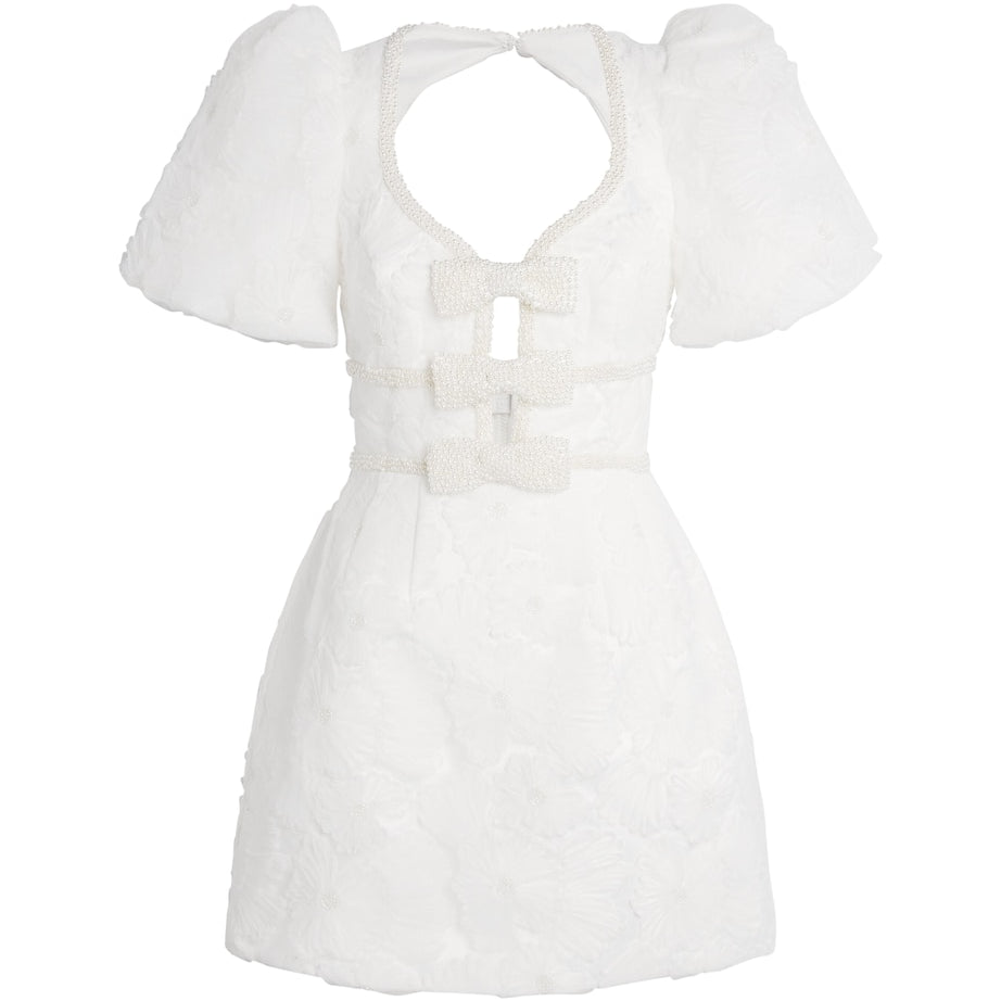 Rebecca Vallance Bow-Detail Deliah Mini Dress