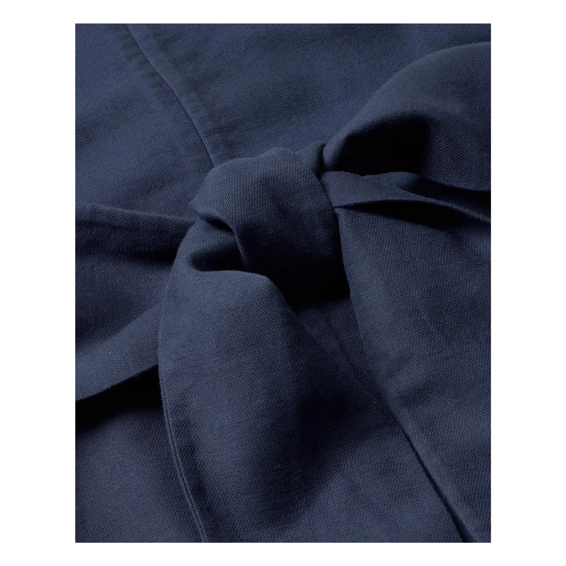 Thinking Mu - Kieran organic cotton dress | Navy blue