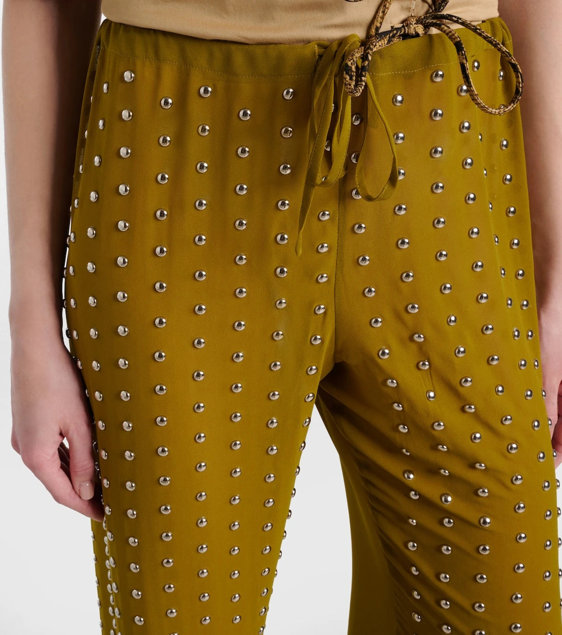 Dries Van Noten - Embellished straight pants