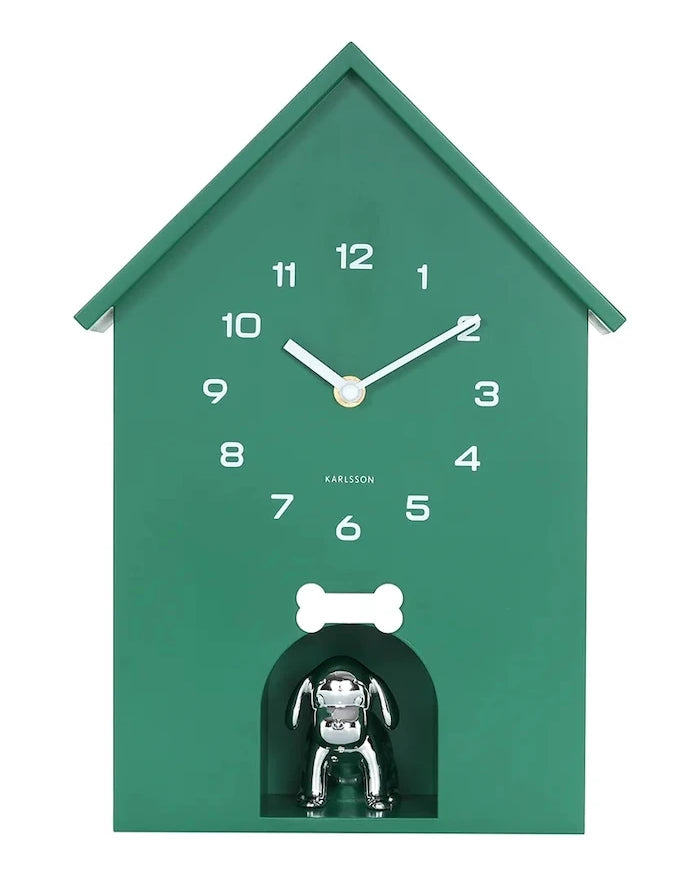 Стенен часовник Karlsson Dog House 36,5 cm