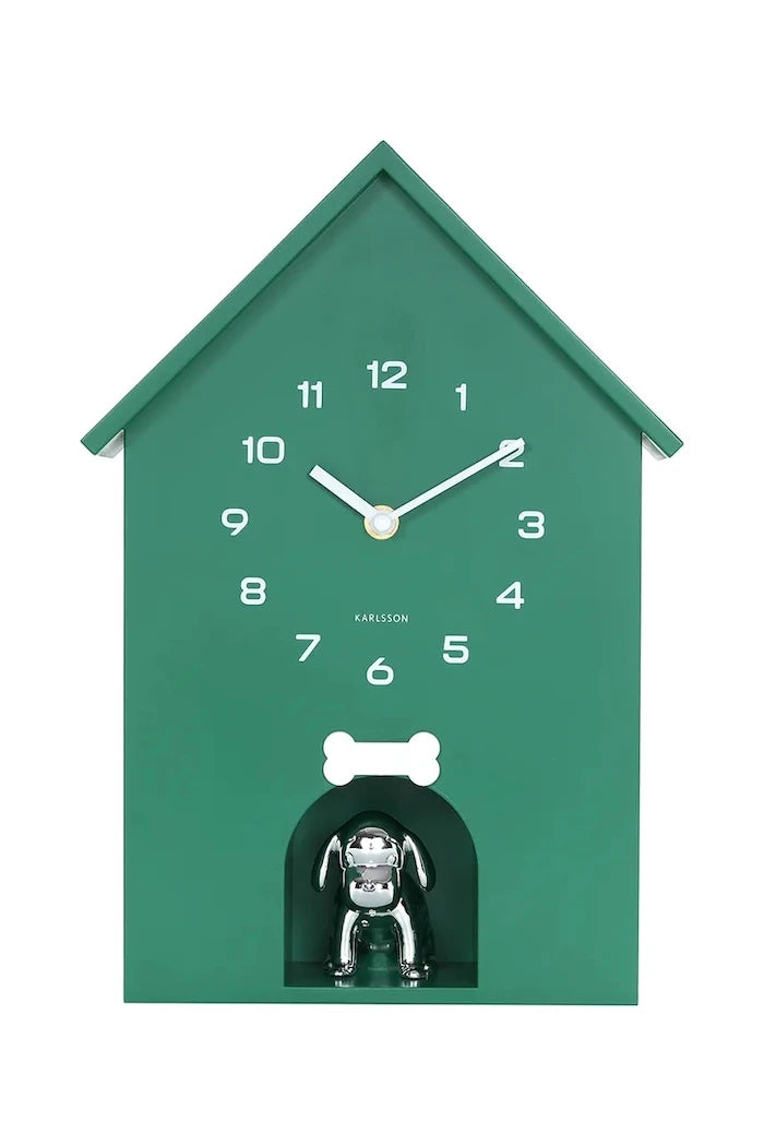 Стенен часовник Karlsson Dog House 36,5 cm