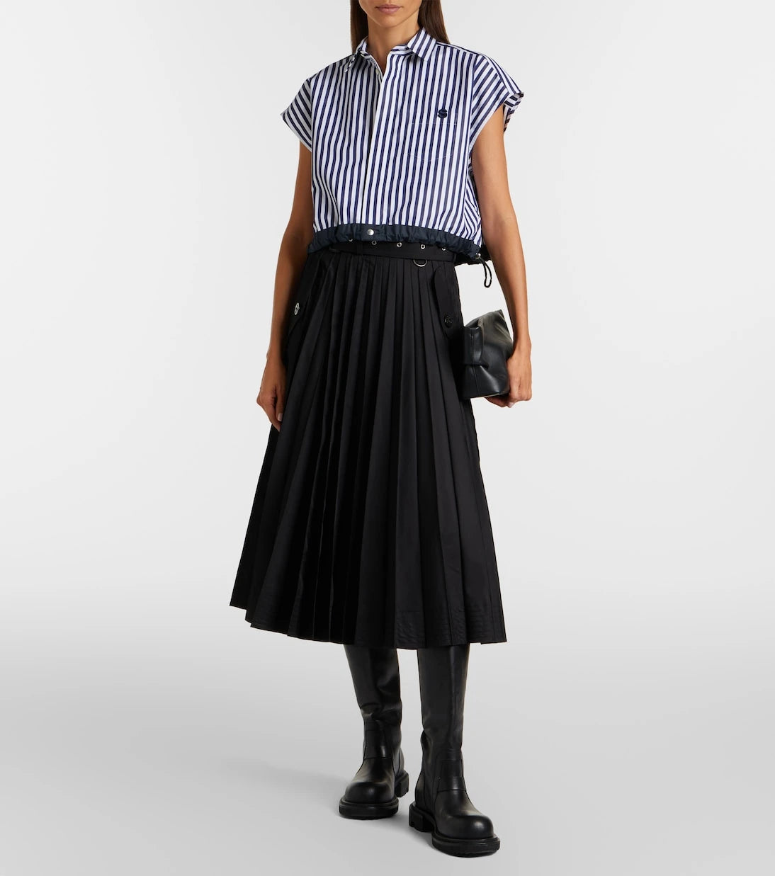 Sacai - Striped poplin shirt