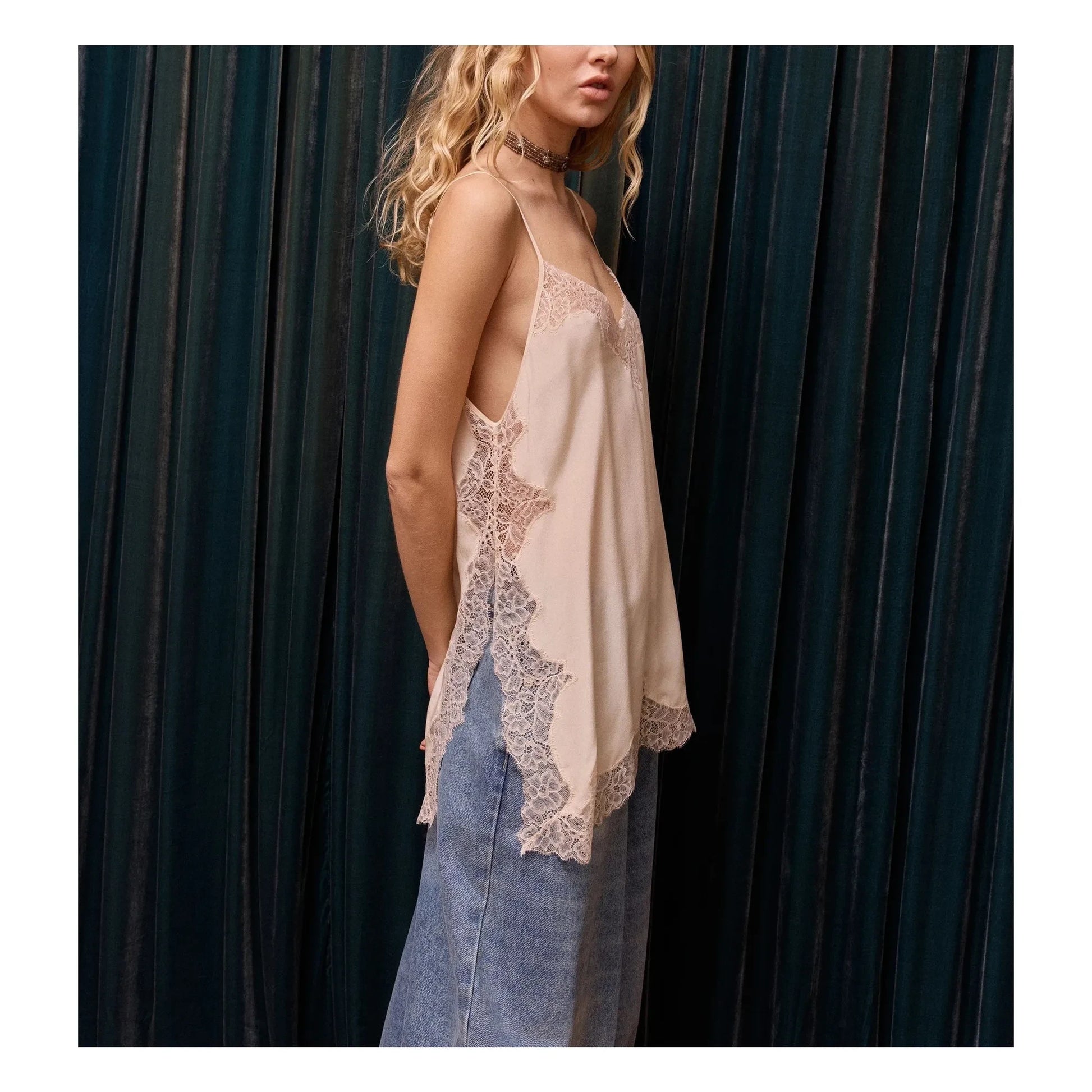 Mes Demoiselles - Barry silk camisole | Nude