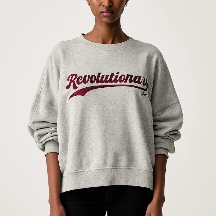 BOSS Orange pamuklu oversize sweatshirt C_Ever_5