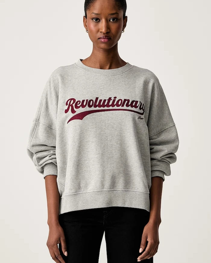 BOSS Orange pamuklu oversize sweatshirt C_Ever_5