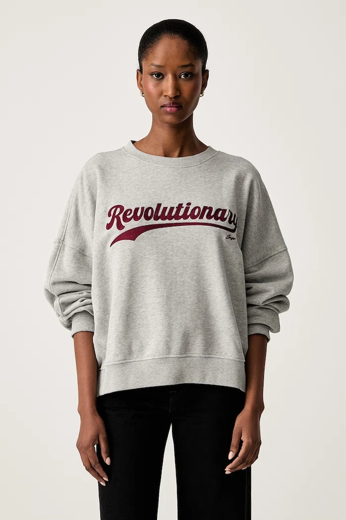 BOSS Orange pamuklu oversize sweatshirt C_Ever_5