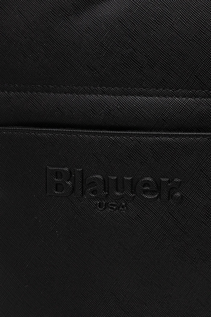 Blauer erkek suni deri omuz çantası