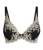 Black Embrace Lace Underwired Plunge Bra