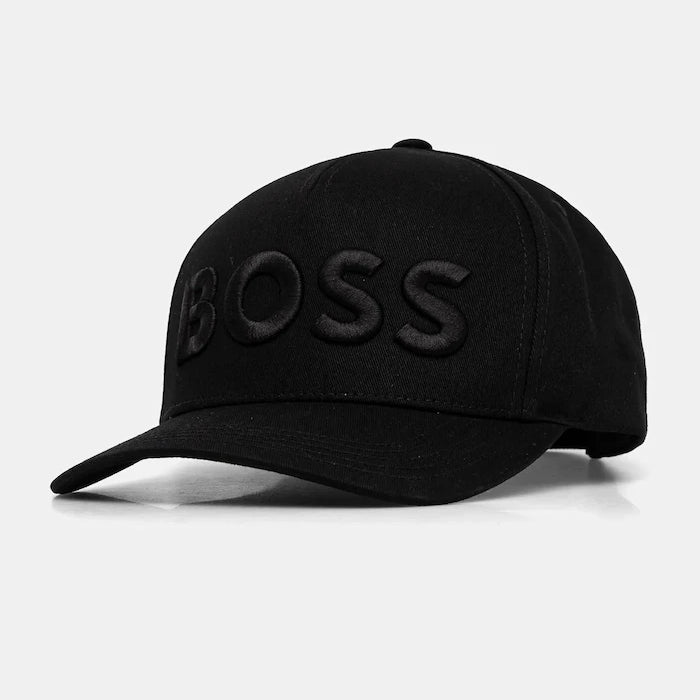 Памучна шапка с козирка BOSS Sevile