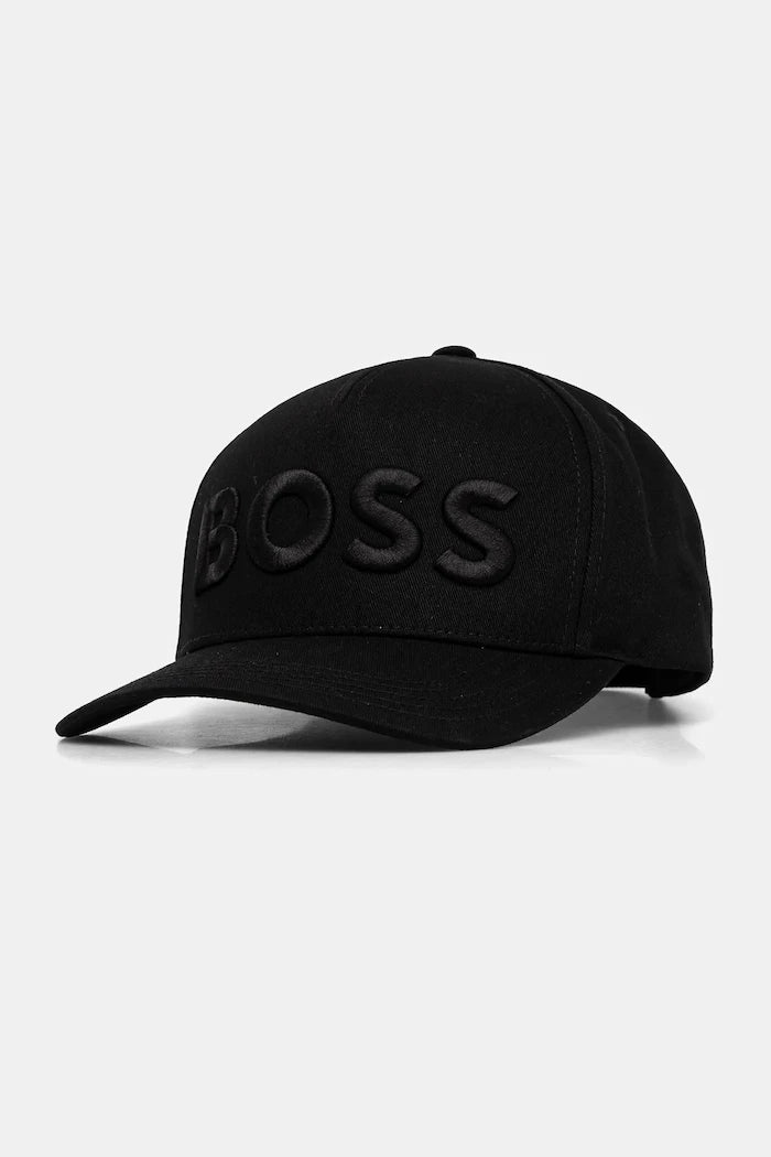 Памучна шапка с козирка BOSS Sevile