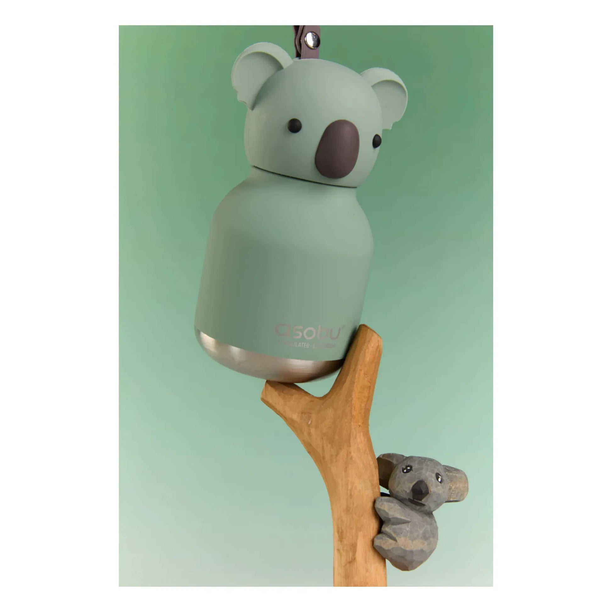 Asobu - Koala stainless steel mini flask | Grey