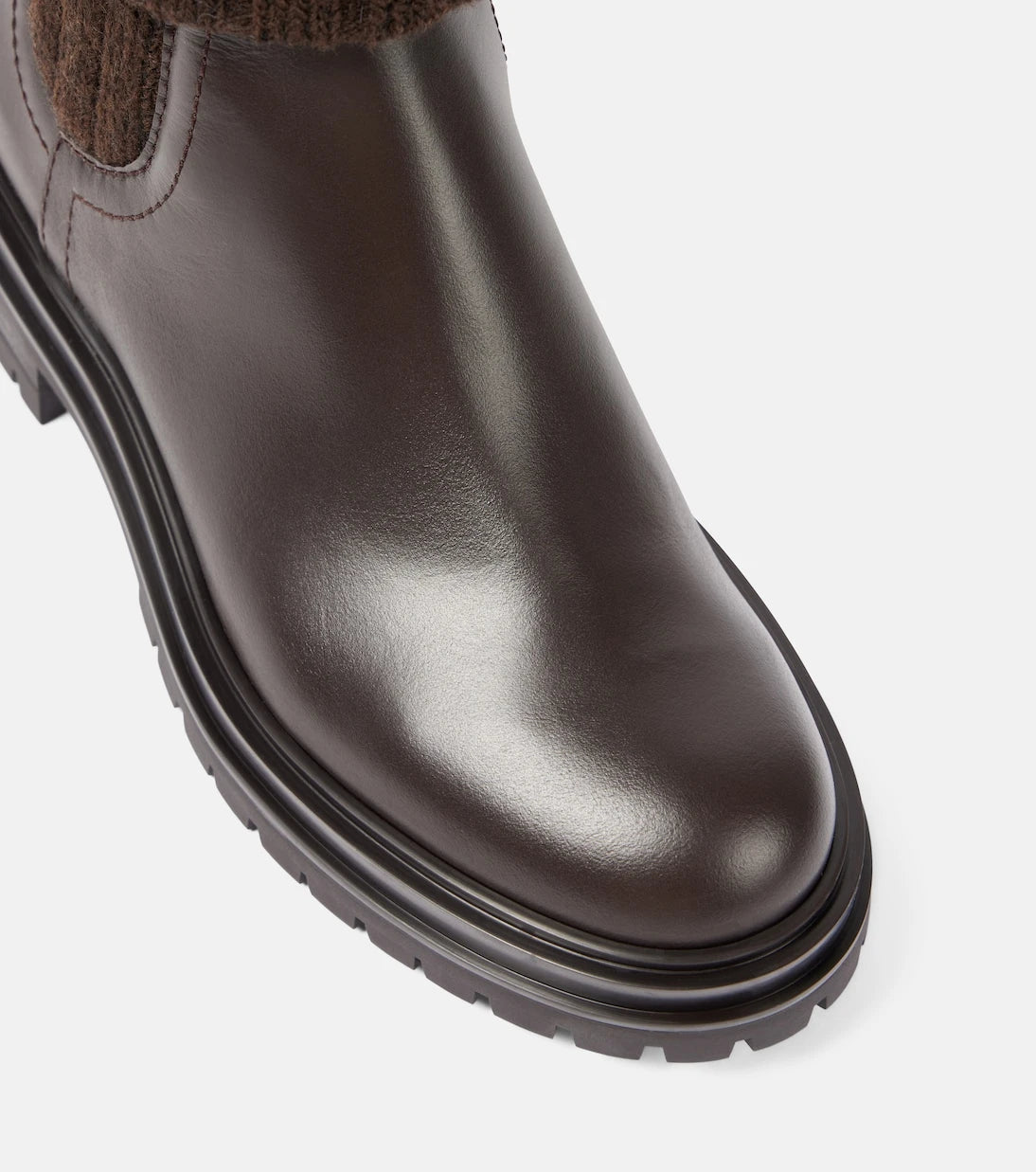 Gianvito Rossi - Tenney leather Chelsea boots