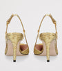 Valentino Garavani Jacquard VLogo Slingback Pumps 80