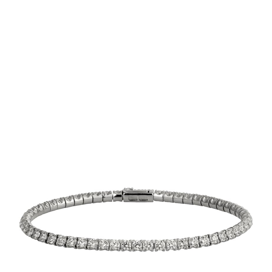 Cartier White Gold and Diamond Essential Lines Bracelet