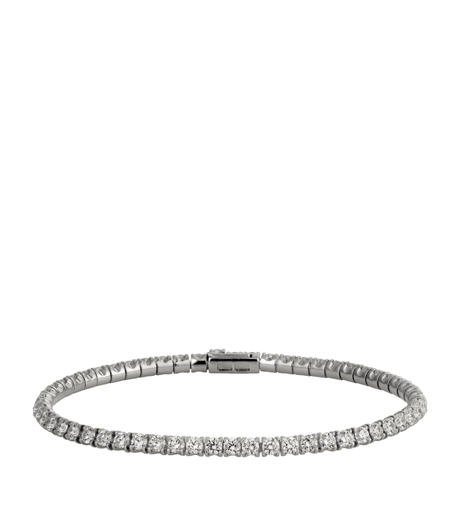 Cartier White Gold and Diamond Essential Lines Bracelet
