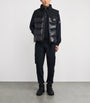 Moose Knuckles Black Down-Filled Victory Peak Gilet